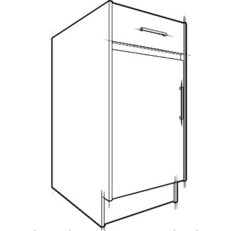 Bottom 1 Door   1 Drawer Cabinet 18 Home Bar Cabinets For Your